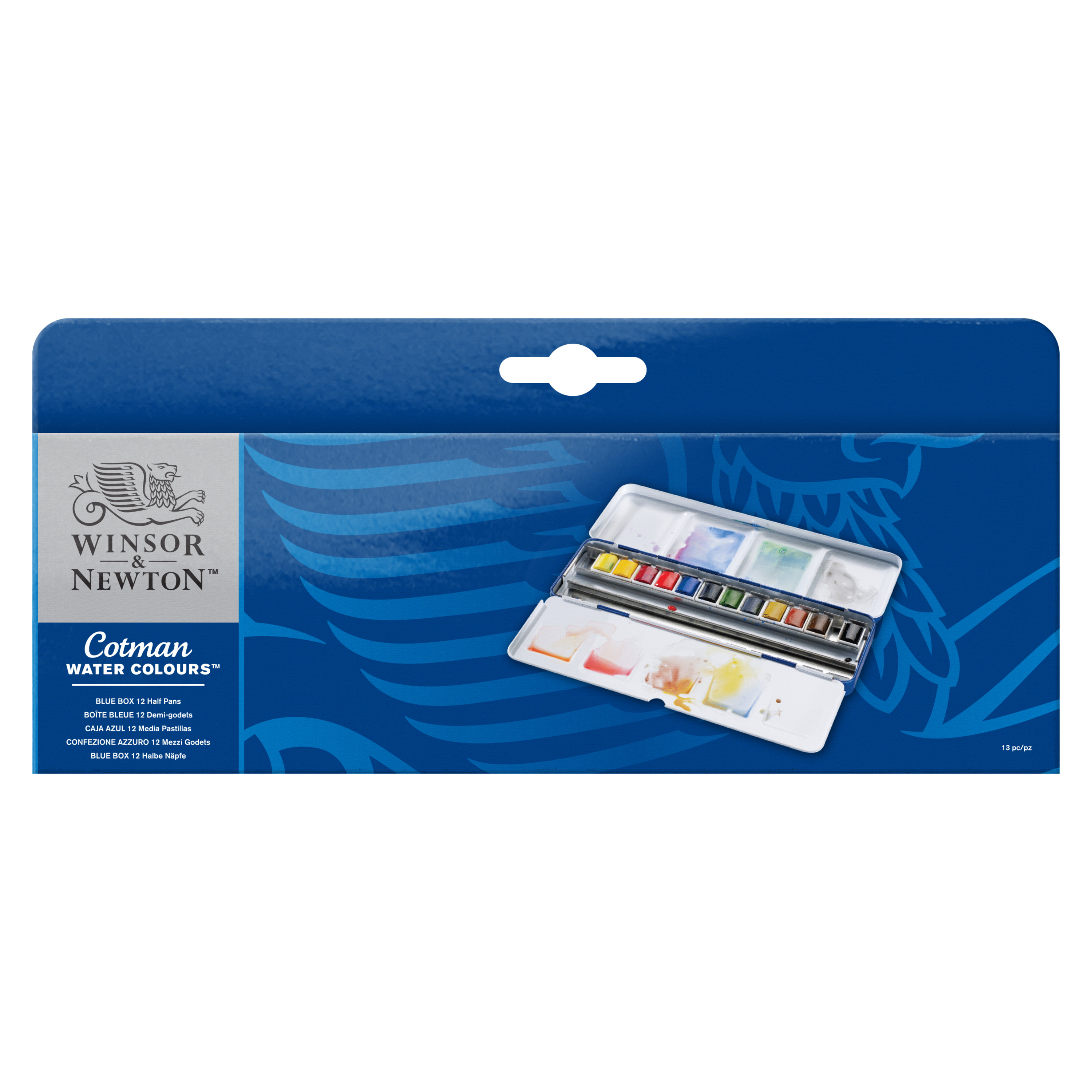 Winsor & Newton Cotman Watercolor Blue Box Set 